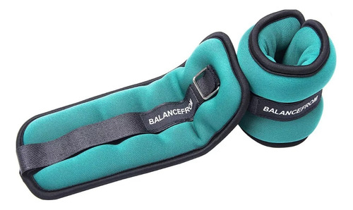 Pesas Balancefrom Para Tobillo Muñeca Ajustables 1.5lb Cda 1 Color Verde