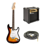 Guitarra Eléctrica Leonard + Amplificador Ross 10w