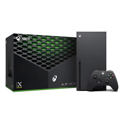 Consola Xbox Series X Edición Disco 1tb Ssd Carbon Black | Meses sin interés