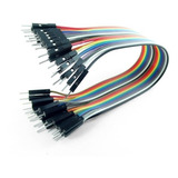 Cable Dupond Jumper 40 Unidades Macho Macho Arduino