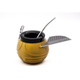 Mate Impreso En 3d Snitch Dorada Excelente Calidad 