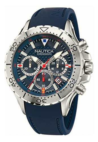 Reloj Nautica Nst Para Caballero Napnsf201