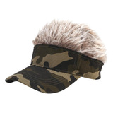 Gorros De Golf Tipo Tupé De Camuflaje Con Visera Verde Milit