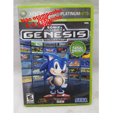 Caixa Vazia - Sonic Ultimate Genesis Collection Xbox 360