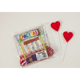 Paleta Corazón X 10 Unidades * Ideal Candy Bar *