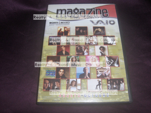 Magazine Sony 2cds + Dvd Shakira Velvet Revolver Avr Lavigne