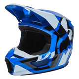 Casco Fox V1 Lux Motocross En Tiendamoto