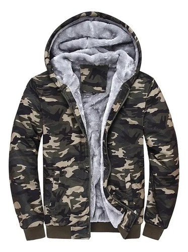 Sudadera Gruesa De Camuflaje Térmico Hombre Nuevo Modelo