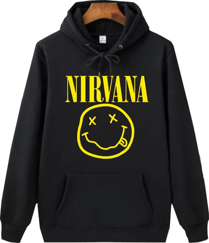 Buzos Hoodies O Sacos Capoteros Para Niños Y Adultos Nirvana