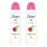 Desodorante Aero Dove 150ml Fem Go Fresh Roma/verb-kit C/2un