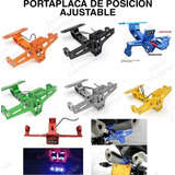 Portaplacas Universal Para Moto Yamaha