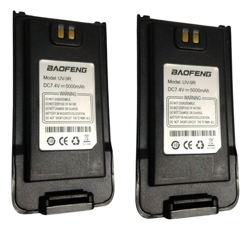 Baofeng Para Rádio Comunicador 2 Bateria 9r 9r-plus Original