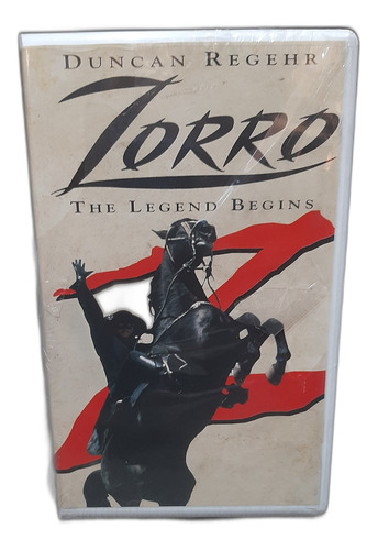 Zorro La Leyenda Comienza Pelicula Nueva Original 1996 Vhs 