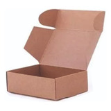 Caja Packaging 12x11x5 Carton Tapa Autoarmable X100 Unid
