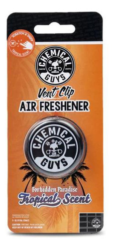 Perfume Aromatizante Auto Vent Clip Chemical Guys Tropical