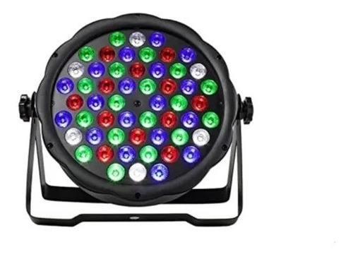 Foco Par Led De 54 Led Con Entrada Dmx , Rgbw, Para Fiesta. 