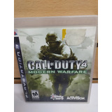Calle Of Duty 4 Ps3 Físico Original 