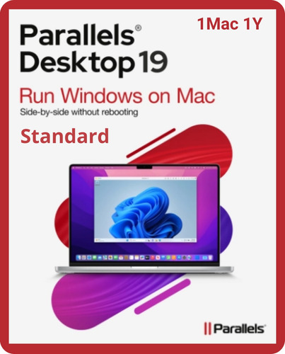 Parallels Desktop 19 Standard For Mac - 1 Dispositivo 1 Ano