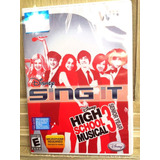 Videojuego Disney  Sing It! High School Musical 3 Nintendo