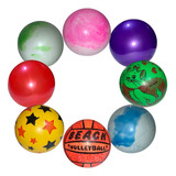 40 Pelota Plastico Colores Niños Fiesta Regalo Mayoreo