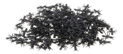 2x 200 Peças De Plástico Preto Formigas Falsas Figuras