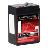 Bateria Unipower 6v 4,5a P/ Luz De Emergência, Brinquedos  