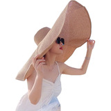 Bralafia Sombrero De Sol De Playa De Gran Tamaño Para Mujer 