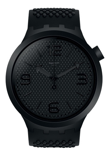 Reloj Swatch Big Bold Unisex Todo Negro So27b100