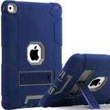 Funda Hibrida Antigolpe iPad Air 2 A1566 A1567 Azul/gris