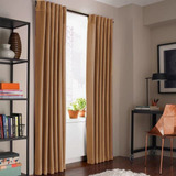 Jgo Cortinas Blackout Textil Presillas Ocultas 3.50mts Largo