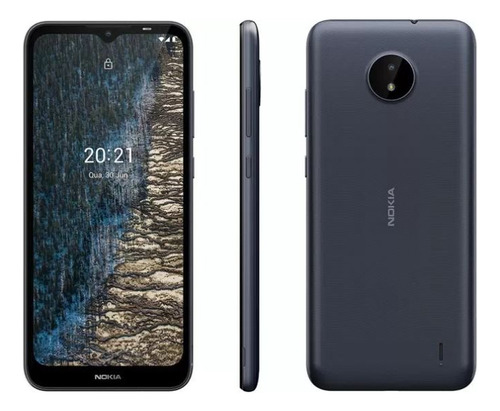 Celular Nokia C20 Azul 2g 32ram Android 11 Novo Lacrado