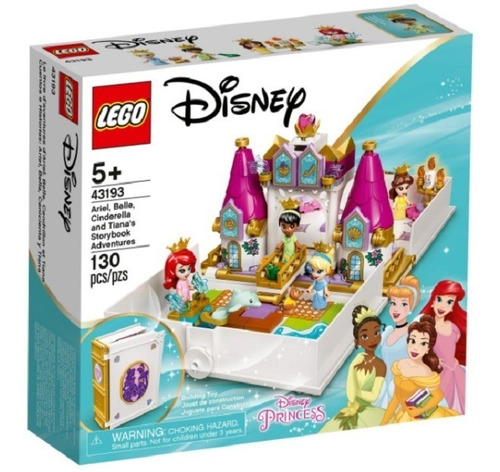 Kit Lego Disney Ariel Bella Cenicienta Y Tiana 43193 +5 Años