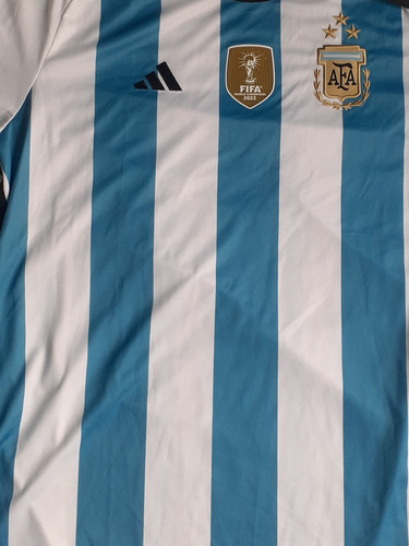 Camiseta Argentina Original 3 Estrellas Muy Poco Uso 