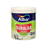 Impermeabilizante Duralba Para Techos Alba Blanco 20l