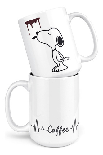 Taza Mug Grande Snopy