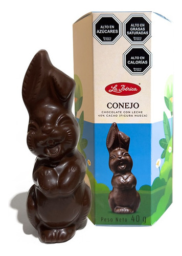 Conejo De Chocolate 40g La Ibérica