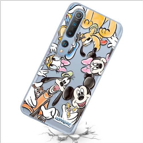 Funda Para Xiaomi Disney Clásicos Personalizada Con Nombre