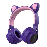 Inalámbrico Bluetooth Auriculares Niño, Orejas De Gato Ares