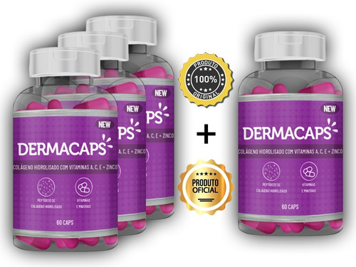 Dermacaps Compre 3 Leve 1 Com 50% Off Revendedor Oficial