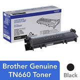 Genuinos De Brother Tn660 Cartucho De Tóner De Alta Negro