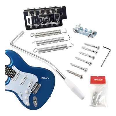 Puente Kinblack Para Guitarra Electrica Con Palanca Resortes y Tornillos | Meses sin interés