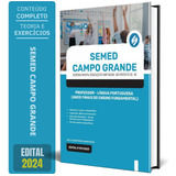 Apostila Semed Campo Grande Ms 2023 Professor Língua