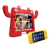 Bundle Tablet Vorago Pad-8-kids 4gb 64gb Android 13 + Arcade Color Rojo