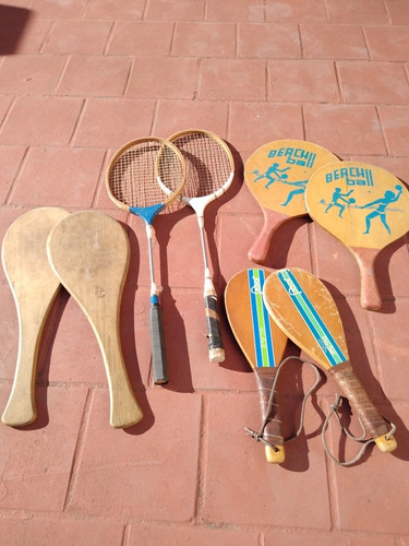 Varias Raquetas Badminton - Paddle Y Otras P/uso