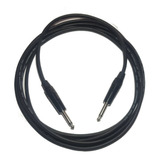Cable De Plug 6.3 Mono Para Guitarra O Instrumento 5 Mts