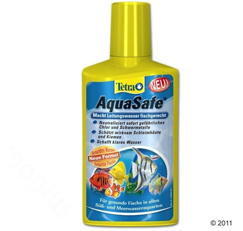 Tetra Aquasafe Plus 250 Ml Elegi Solo Mundo Acuatico