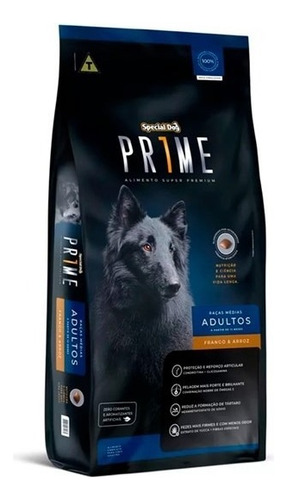 Ração Special Dog Prime Cães Adultos - 15kg