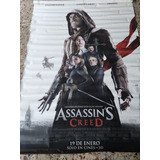 Banner Cine Original Poster Assassins Creed 1.20 X 2 M