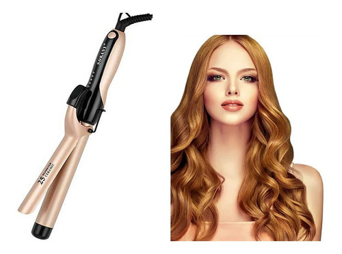 Buclera Rizador De Pelo Profesional Ondas 25 Mm Wavy Hair