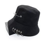 Gorro Pesquero Pescador Bucket Hat Sombrero Aros Argollas